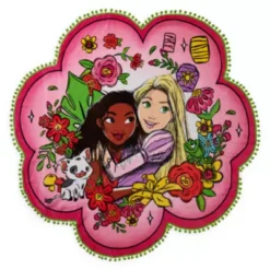 Disney Store Moana And Rapunzel Beach Towel