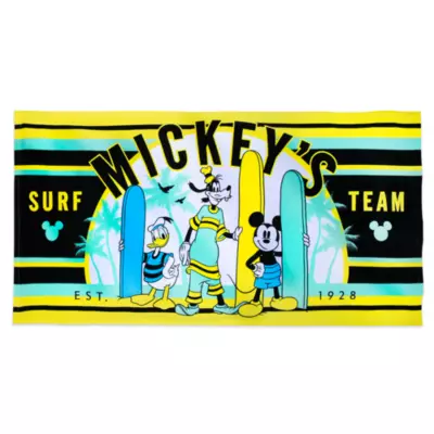 Disney Store Mickey And Friends Beach Towel 3 Disney Store Mickey And Friends Beach Towel