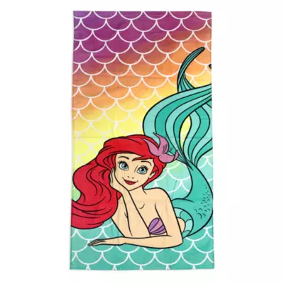 Disney Store The Little Mermaid Beach Towel 3 Disney Store The Little Mermaid Beach Towel