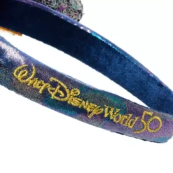 Walt Disney World 50th Anniversary Minnie Mouse Jewelled Ears Headband For Adults 7 Walt Disney World 50th Anniversary Minnie Mouse Jewelled Ears Headband For Adults -Disney 428402143024 2