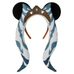 Disney Parks Ahsoka Tano Minnie Mouse Ears Headband For Adults, Star Wars