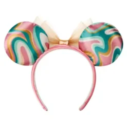 Disney Parks Minnie Mouse Swirl Ears Headband For Adults -Disney 428403356027 2