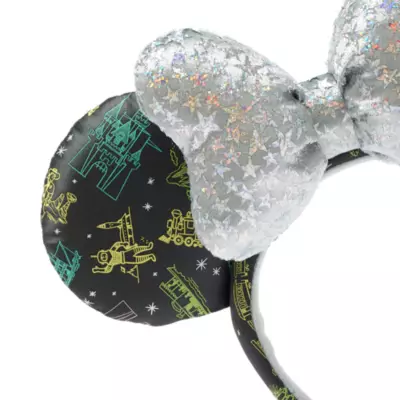 Disneyland Resort Minnie Mouse Disney100 Ears Headband For Adults 6 Disneyland Resort Minnie Mouse Disney100 Ears Headband For Adults - Image 4
