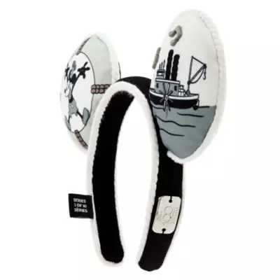 Mickey Mouse Steamboat Willie Disney100 Decades Ears Headband For Adults, 1 Of 10 6 Mickey Mouse Steamboat Willie Disney100 Decades Ears Headband For Adults, 1 Of 10 - Image 4
