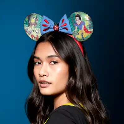 Snow White Mickey Mouse Disney100 Decades Ears Headband For Adults, 2 Of 10 4 Snow White Mickey Mouse Disney100 Decades Ears Headband For Adults, 2 Of 10 - Image 2