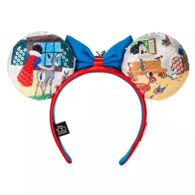 Snow White Mickey Mouse Disney100 Decades Ears Headband For Adults, 2 Of 10 6 Snow White Mickey Mouse Disney100 Decades Ears Headband For Adults, 2 Of 10 - Image 4