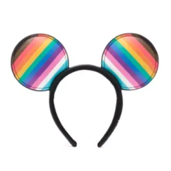 Disney Parks Mickey Mouse Disney Pride Ears Headband For Adults
