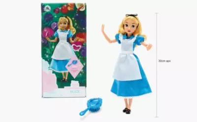 Disney Store Alice In Wonderland Classic Doll 10 Disney Store Alice In Wonderland Classic Doll - Image 8