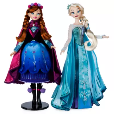 Disney Store Anna And Elsa Limited Edition Doll Set, Frozen 4 Disney Store Anna And Elsa Limited Edition Doll Set, Frozen - Image 2