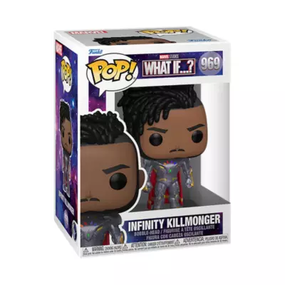 Funko Infinity Killmonger Pop! Vinyl Figure, What If...? 4 Funko Infinity Killmonger Pop! Vinyl Figure, What If...? - Image 2