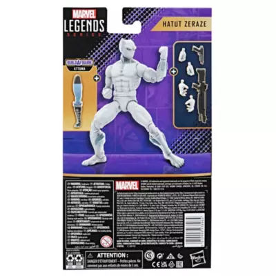 Hasbro Hatut Zeraze 6'' Marvel Legends Series Action Figure, Black Panther 10 Hasbro Hatut Zeraze 6'' Marvel Legends Series Action Figure, Black Panther - Image 8