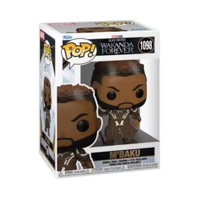 Funko M'Baku Pop! Vinyl Figure, Black Panther: Wakanda Forever 4 Funko M'Baku Pop! Vinyl Figure, Black Panther: Wakanda Forever - Image 2