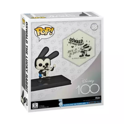 Funko Oswald The Lucky Rabbit Disney100 Pop! Vinyl Figure With Art Cover 5 Funko Oswald The Lucky Rabbit Disney100 Pop! Vinyl Figure With Art Cover - Image 3