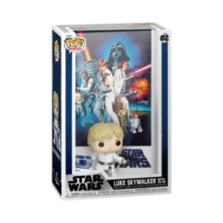 Funko Luke Skywalker With R2-D2 Pop! Vinyl Figure With Movie Poster, Star Wars: A New Hope