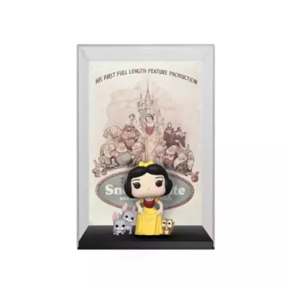 Funko Snow White And Woodland Creatures Disney100 Pop! Vinyl Figure With Movie Poster 4 Funko Snow White And Woodland Creatures Disney100 Pop! Vinyl Figure With Movie Poster - Image 2