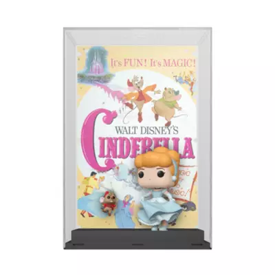 Funko Cinderella With Jaq Disney100 Pop! Vinyl Figure With Movie Poster 3 Funko Cinderella With Jaq Disney100 Pop! Vinyl Figure With Movie Poster