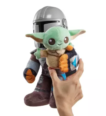 MATTEL Mandalorian And Grogu Clan Of Two Feature Soft Toys, Star Wars 5 MATTEL Mandalorian And Grogu Clan Of Two Feature Soft Toys, Star Wars - Image 3