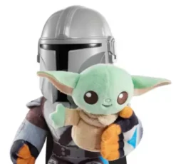 MATTEL Mandalorian And Grogu Clan Of Two Feature Soft Toys, Star Wars 14 MATTEL Mandalorian And Grogu Clan Of Two Feature Soft Toys, Star Wars -Disney 461034168997 3