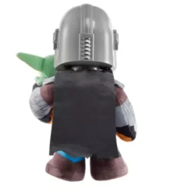 MATTEL Mandalorian And Grogu Clan Of Two Feature Soft Toys, Star Wars 15 MATTEL Mandalorian And Grogu Clan Of Two Feature Soft Toys, Star Wars -Disney 461034168997 4