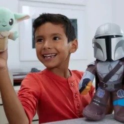 MATTEL Mandalorian And Grogu Clan Of Two Feature Soft Toys, Star Wars 17 MATTEL Mandalorian And Grogu Clan Of Two Feature Soft Toys, Star Wars -Disney 461034168997 6