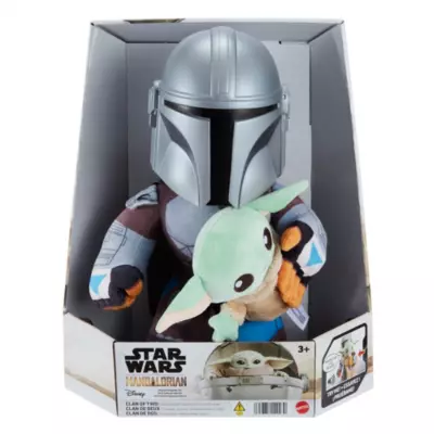 MATTEL Mandalorian And Grogu Clan Of Two Feature Soft Toys, Star Wars 11 MATTEL Mandalorian And Grogu Clan Of Two Feature Soft Toys, Star Wars - Image 9
