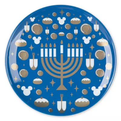 Disney Store Mickey Mouse Hanukkah Plates, Set Of 4 8 Disney Store Mickey Mouse Hanukkah Plates, Set Of 4 - Image 6