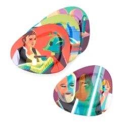 Disney Store Star Wars: Under The Twin Suns Plates By Jeff Granito, Set Of 4 12 Disney Store Star Wars: Under The Twin Suns Plates By Jeff Granito, Set Of 4 -Disney 465013954656 2