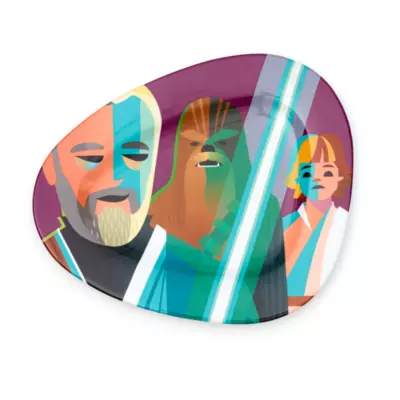 Disney Store Star Wars: Under The Twin Suns Plates By Jeff Granito, Set Of 4 7 Disney Store Star Wars: Under The Twin Suns Plates By Jeff Granito, Set Of 4 - Image 5