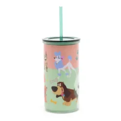 Disney Store Disney Dogs Straw Tumbler 8 Disney Store Disney Dogs Straw Tumbler -Disney 465022795035 2
