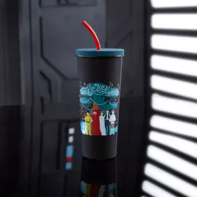 Disney Store Star Wars Life Day Straw Tumbler 4 Disney Store Star Wars Life Day Straw Tumbler - Image 2