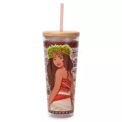 Disney Store Moana Tumbler With Straw 5 Disney Store Moana Tumbler With Straw - Image 3