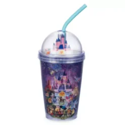 Disney Parks Tumbler With Straw By Joey Chou