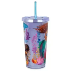 Disney Store The Little Mermaid Tumbler With Straw, Live Action Film 8 Disney Store The Little Mermaid Tumbler With Straw, Live Action Film -Disney 465023952598 2