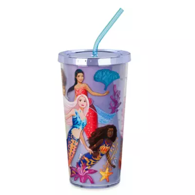 Disney Store The Little Mermaid Tumbler With Straw, Live Action Film 6 Disney Store The Little Mermaid Tumbler With Straw, Live Action Film - Image 4