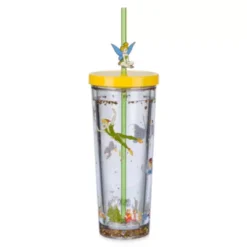 Disney Store Peter Pan Straw Tumbler