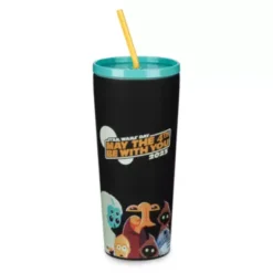 Disney Store Star Wars Day May The 4th 2023 Tumbler With Straw 9 Disney Store Star Wars Day May The 4th 2023 Tumbler With Straw -Disney 465024081693 3