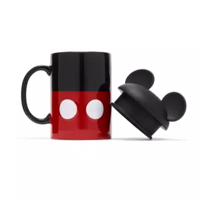 Disney Parks Mickey Mouse Mug With Lid 4 Disney Parks Mickey Mouse Mug With Lid - Image 2