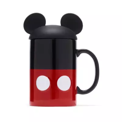 Disney Parks Mickey Mouse Mug With Lid 3 Disney Parks Mickey Mouse Mug With Lid