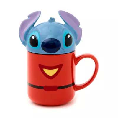 Disney Store Stitch Mug With Lid 3 Disney Store Stitch Mug With Lid