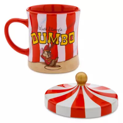 Disney Store Dumbo And Timothy Q. Mouse Mug With Lid, Dumbo 3 Disney Store Dumbo And Timothy Q. Mouse Mug With Lid, Dumbo - Image 2