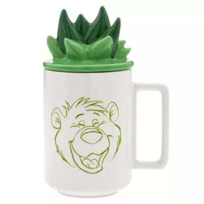 Disney Store Baloo Mug With Lid, The Jungle Book 3 Disney Store Baloo Mug With Lid, The Jungle Book