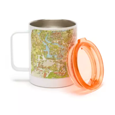 Walt Disney World 50th Anniversary Vault Map Mug With Lid 4 Walt Disney World 50th Anniversary Vault Map Mug With Lid - Image 2