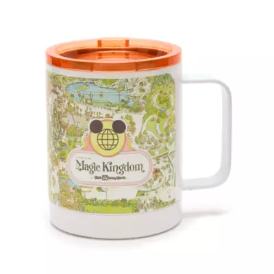 Walt Disney World 50th Anniversary Vault Map Mug With Lid 3 Walt Disney World 50th Anniversary Vault Map Mug With Lid