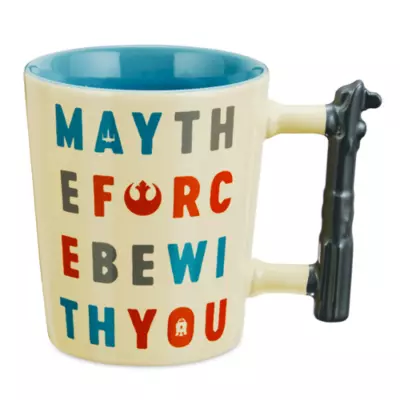 Disney Store Star Wars 'May The Force Be With You' Mug 3 Disney Store Star Wars 'May The Force Be With You' Mug
