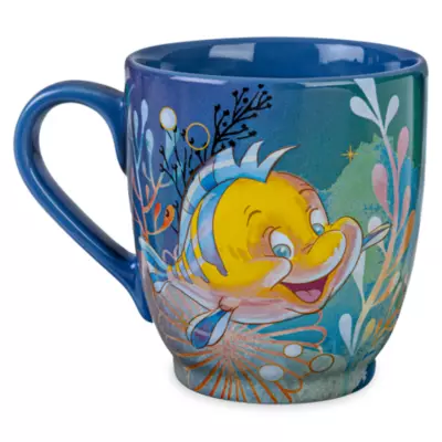 Disney Store Sebastian And Flounder Mug, The Little Mermaid 3 Disney Store Sebastian And Flounder Mug, The Little Mermaid