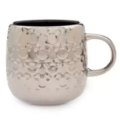 Disney Store Mickey Mouse Silver-Toned Motif Mug