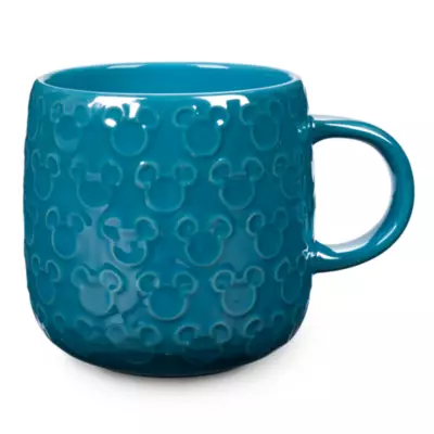 Disney Store Mickey Mouse Blue Motif Mug 3 Disney Store Mickey Mouse Blue Motif Mug