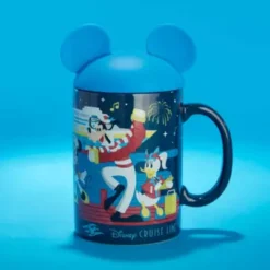 Disney Store Mickey And Friends Disney Cruise Line Mug With Lid 8 Disney Store Mickey And Friends Disney Cruise Line Mug With Lid -Disney 465033957965 1