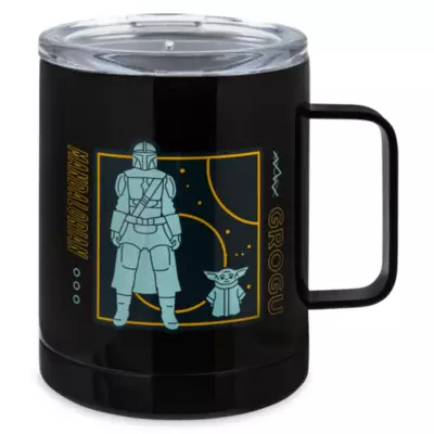 Disney Store The Mandalorian And Grogu Mug With Lid, Star Wars: The Mandalorian 3 Disney Store The Mandalorian And Grogu Mug With Lid, Star Wars: The Mandalorian