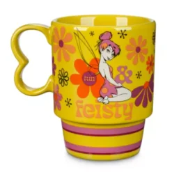 Disney Store Tinker Bell Floral Mug, Peter Pan 8 Disney Store Tinker Bell Floral Mug, Peter Pan -Disney 465034142667 2